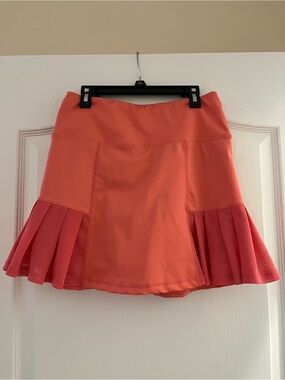 VOGO Athletica Coral Pleated-Panel Tennis Skort